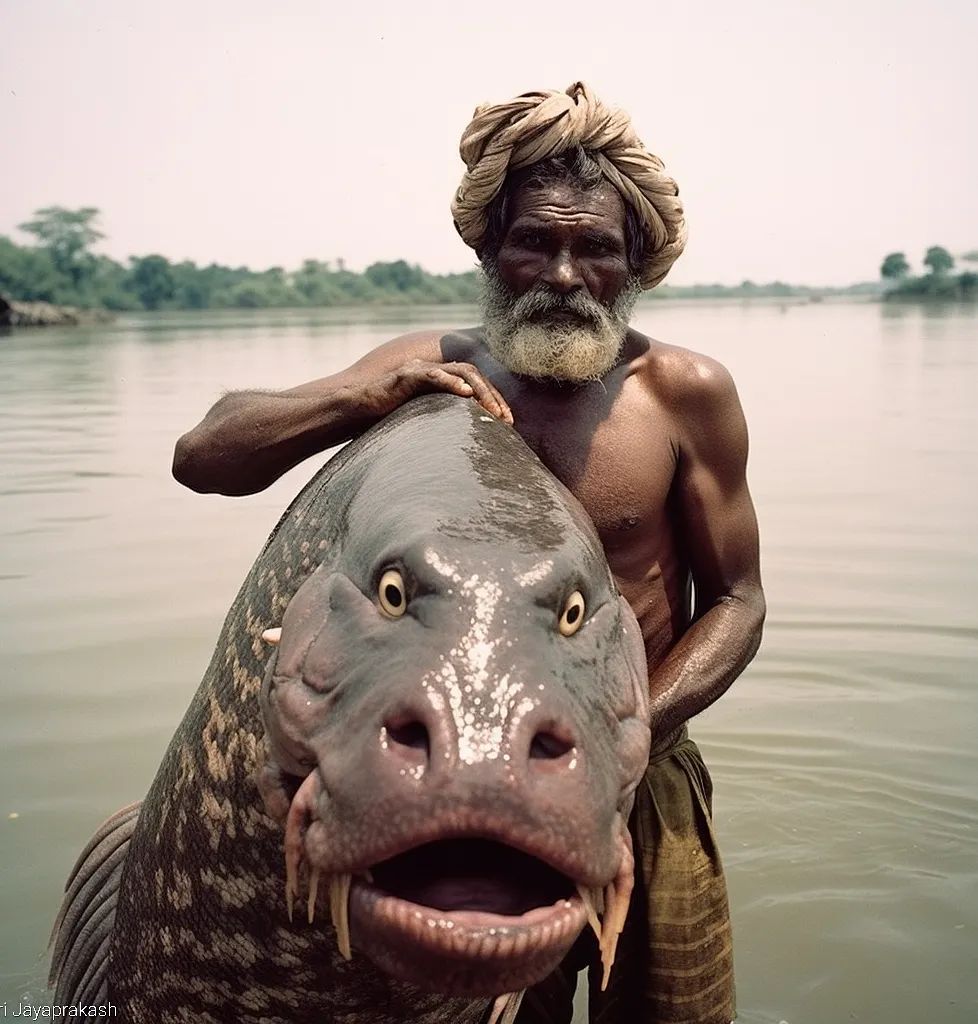 Monstres de l’océan ! Incroyable trouvaille : des pêcheurs indiens ont attrapé un poisson mutant qui était un hybride entre un tigre et un poisson. (cassettes vidéo)