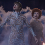 Taylor’s ghostly style in Karma MV